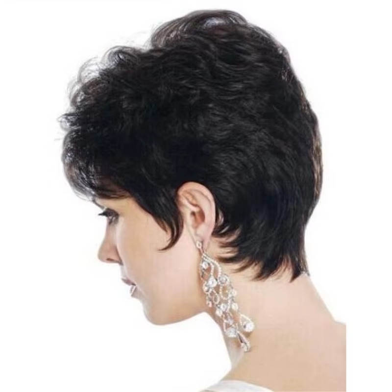 Extensions de cheveux en Fiber synthétique pour femmes noires