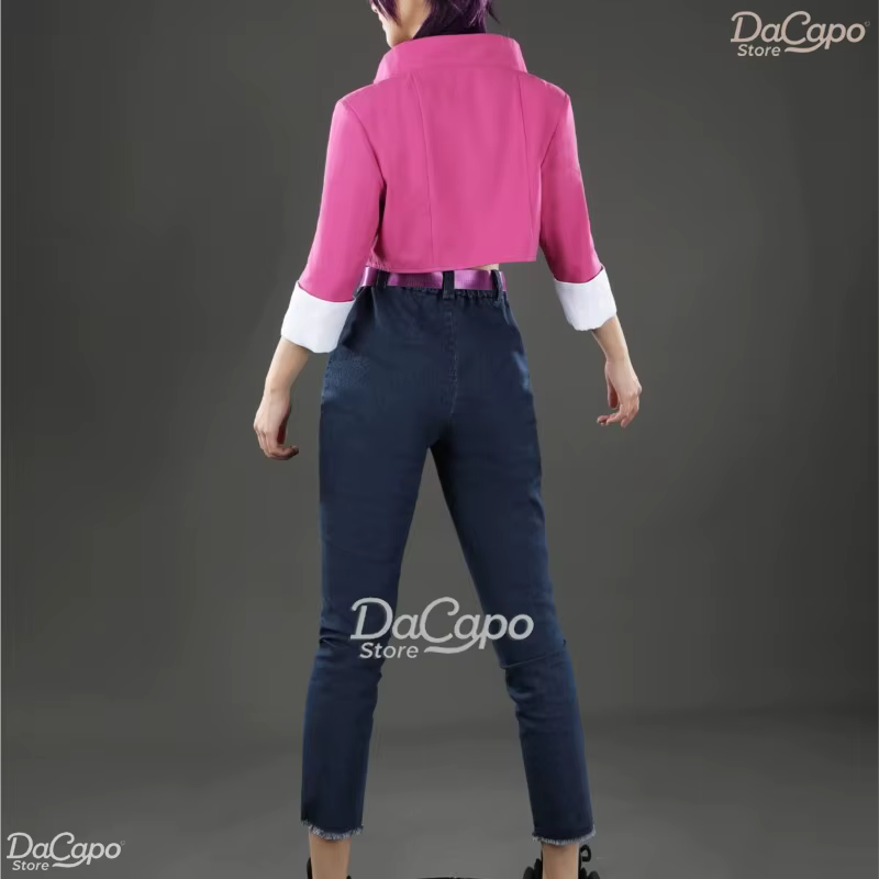 Perruque et tenues de cosplay Invisigal Courtney pour jeu de rôle