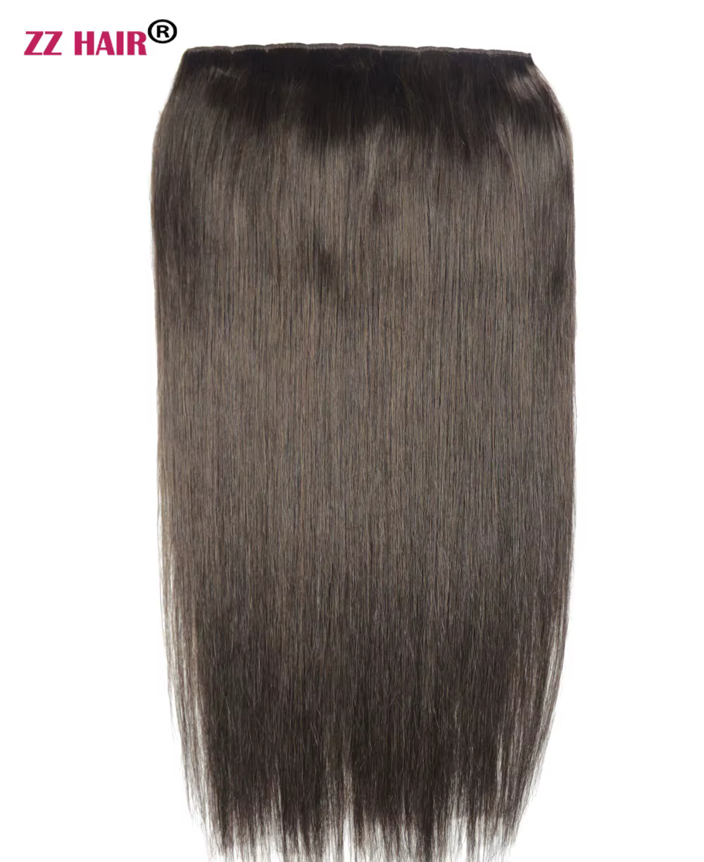 ZZHAIR Extensions de cheveux humains brésiliens 100% Remy