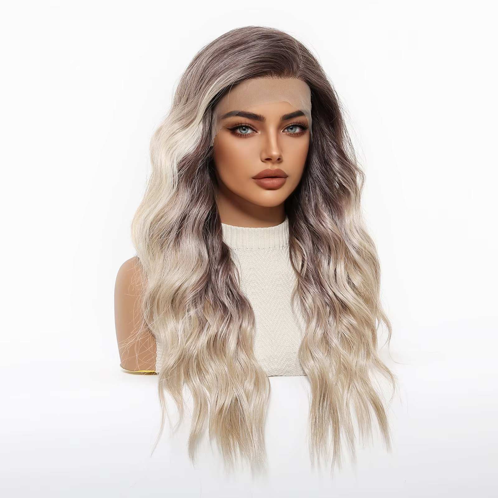 Perruque Lace Front Wig synthétique 13x6