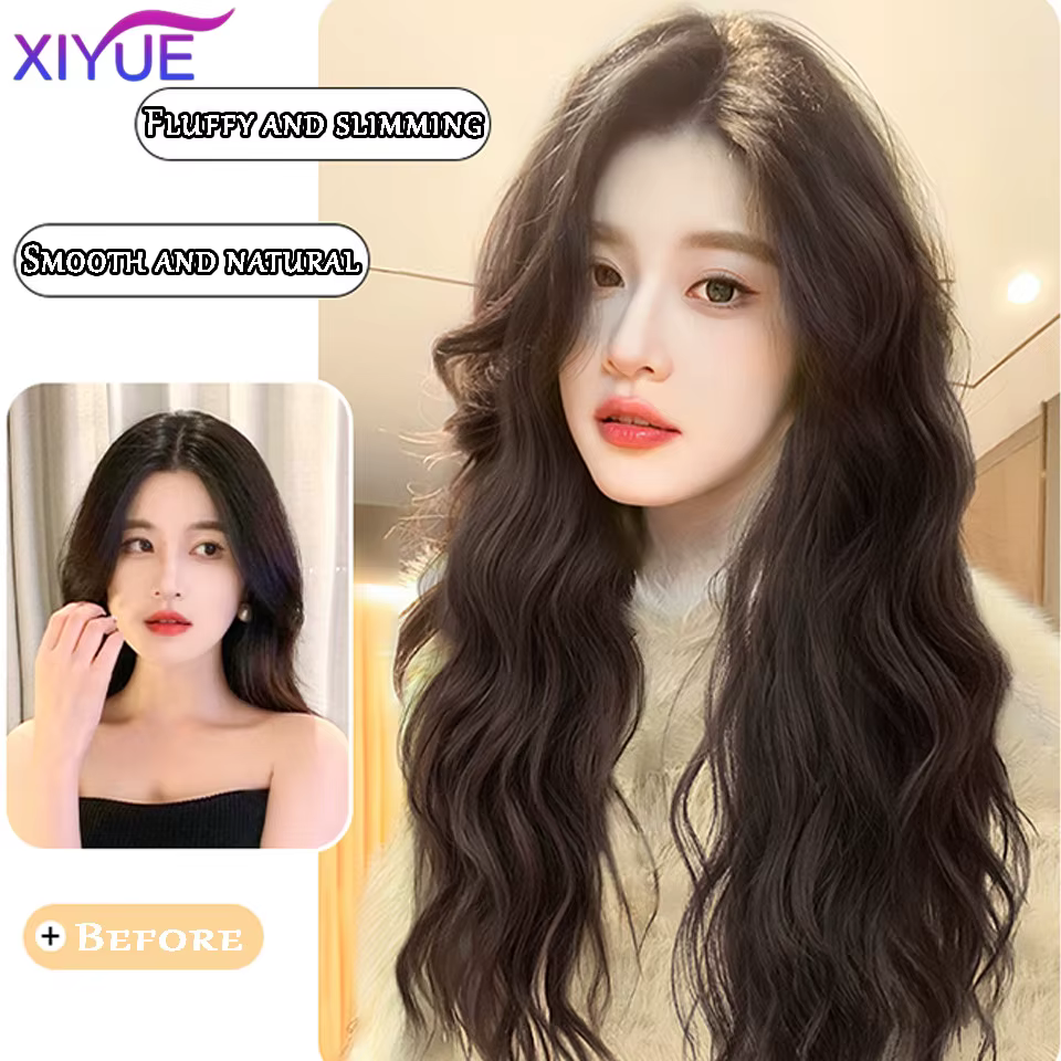 XUTYE perruque cheveux longs pour femmes ensemble de tête complète