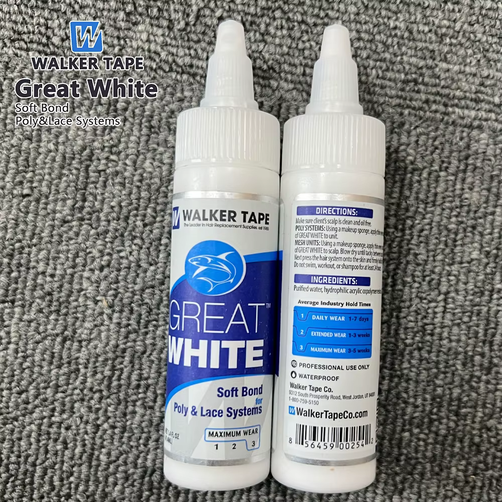 Walker Tape perruque colle grand blanc cheveux adhésif doux liaison adhésifs