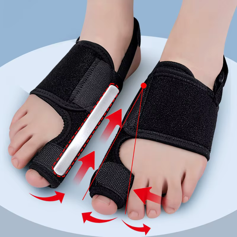 Correcteur d'orteils orthopédique, ajusteur d'orteil en biseau, protecteur de marteau phalangeal, correcteur de hallux valgus, outil orthopédique, outils de soin
