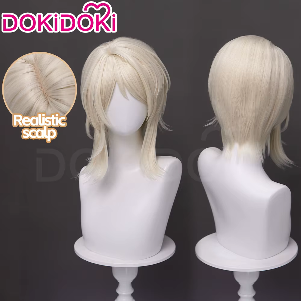 EN STOCK Sinclair Don Quichotte Yi Sang Faust Meursault Cosplay perruque jeu DokiDoki hommes 33 cm cheveux courts Don