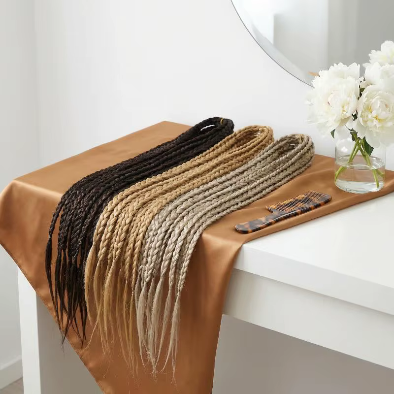 1 Paire de Tresses Synthétiques avec Clip