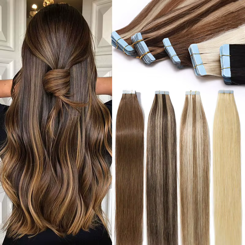 Extensions de cheveux humains Remy