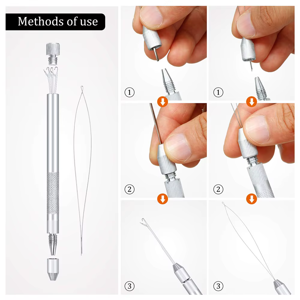 Outils d'extension de cheveux 4 en 1