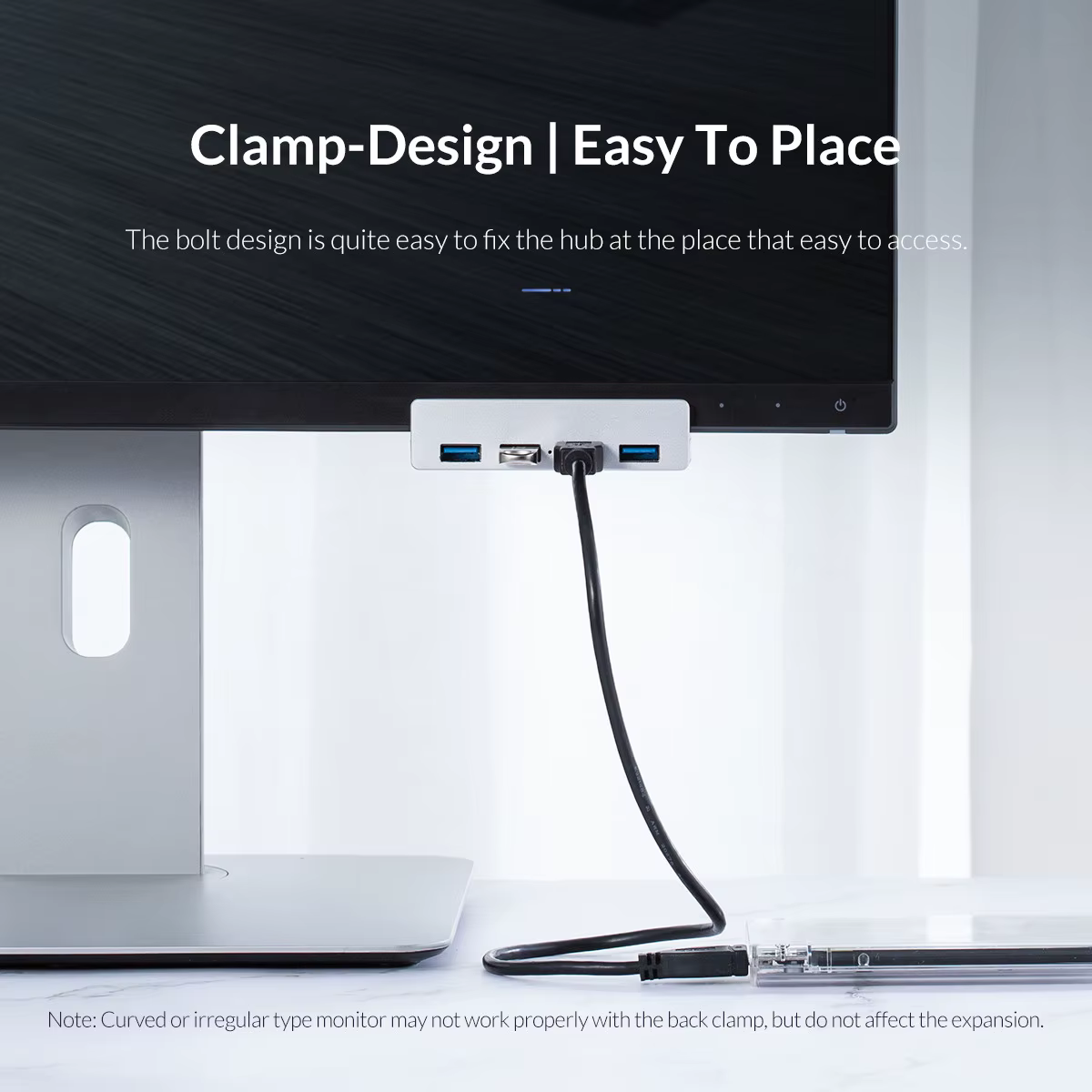MZX Clip aluminium USB HUB 3.0 Station d'accueil 3 0 multi-hub séparateur adaptateur A C Extension concentrateur ordinateur de bureau USB Hub Dock