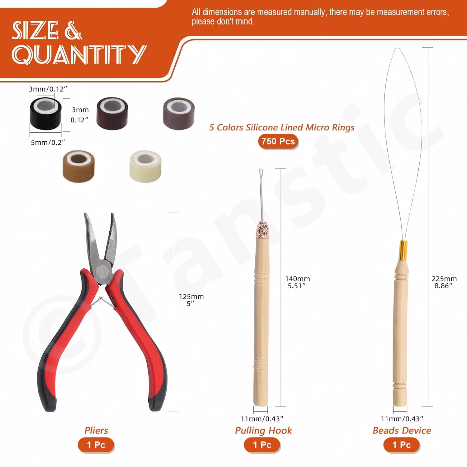 Kit d'extension de cheveux