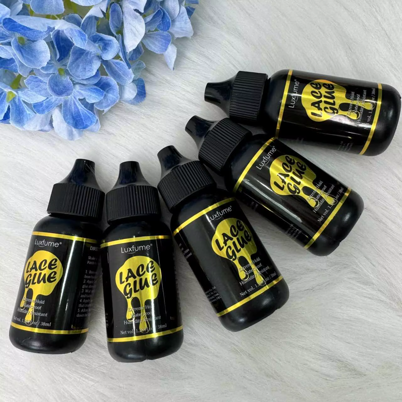 Luxfume 38ml Lace Glue Extreme Hold Waterproof Humidity Resistant Wig Adhesive