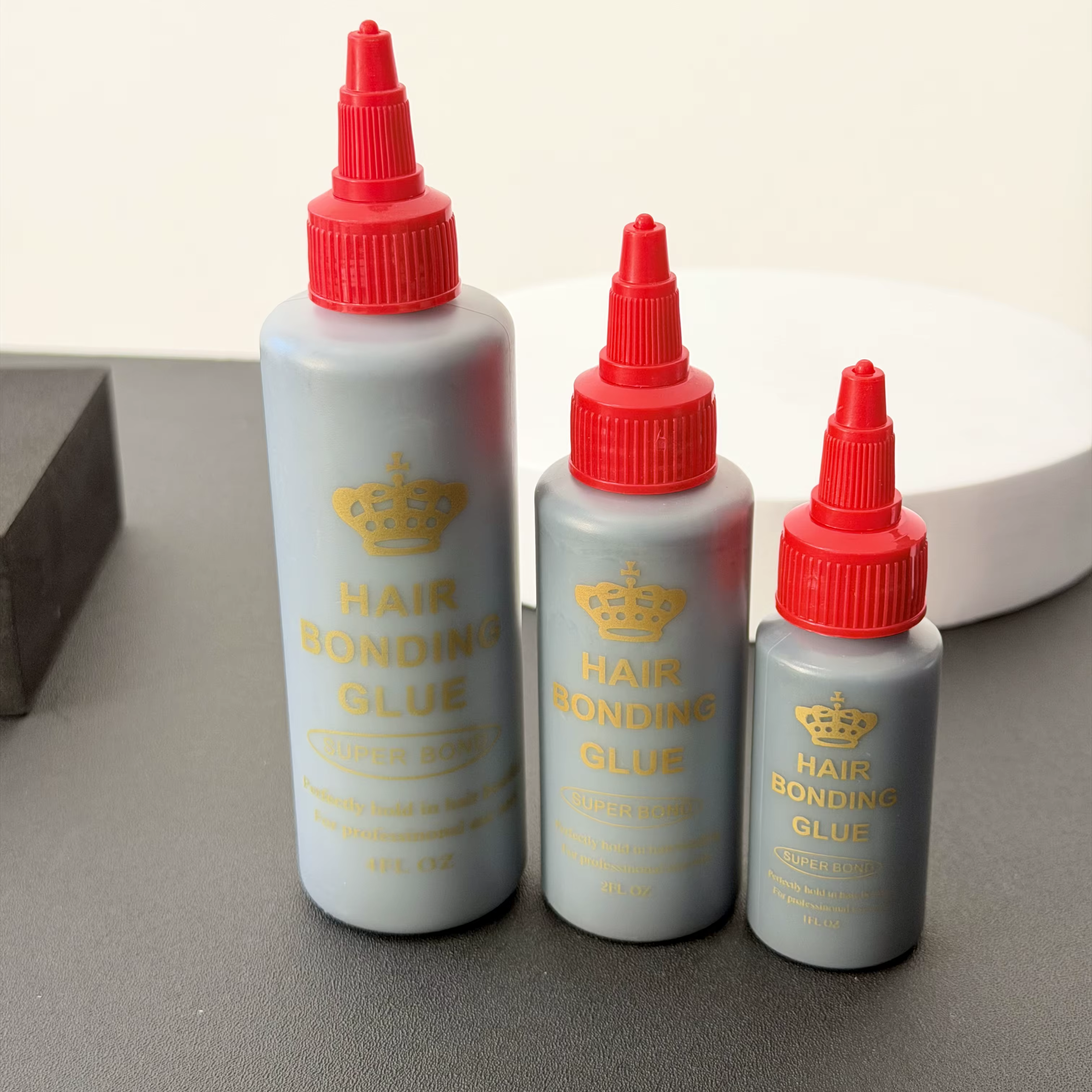 Colle pour extensions de cheveux 30ml/60ml/118ml Adhésif super résistant