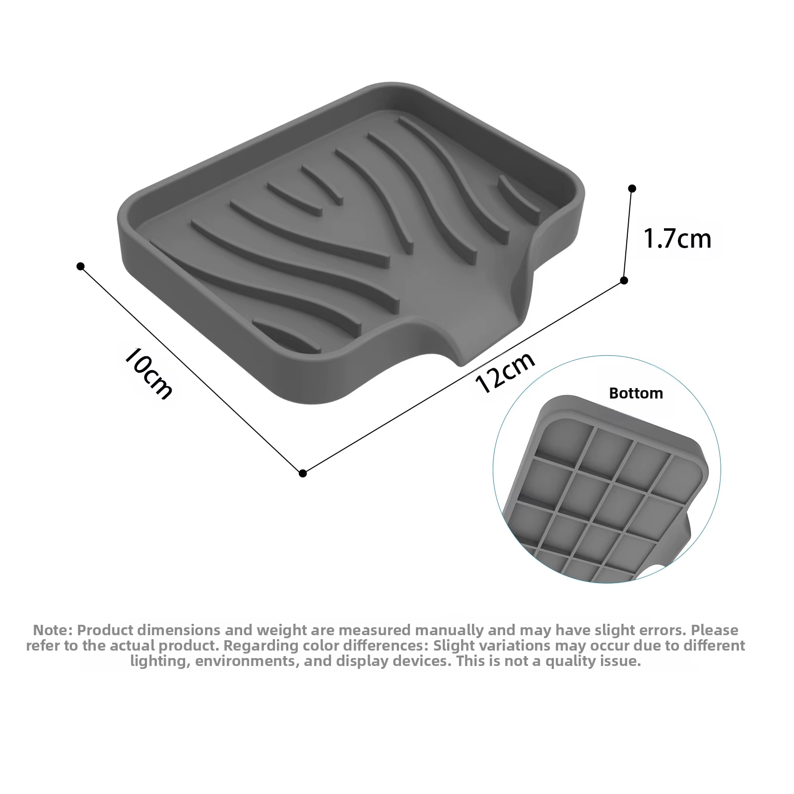 Porte-savon auto-drainant, économiseur de savon, égouttoir cascade porte-savon pour salle de bain, prolonge la durée de vie du savon, garde les barres de savon au sec et propre, 1 pièce