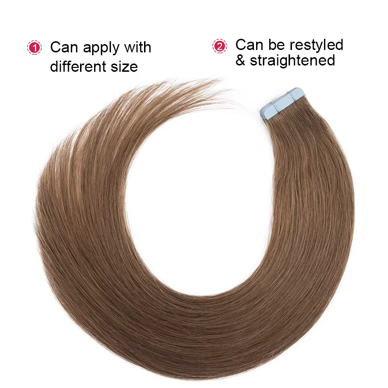Bande dans l'extension de cheveux
