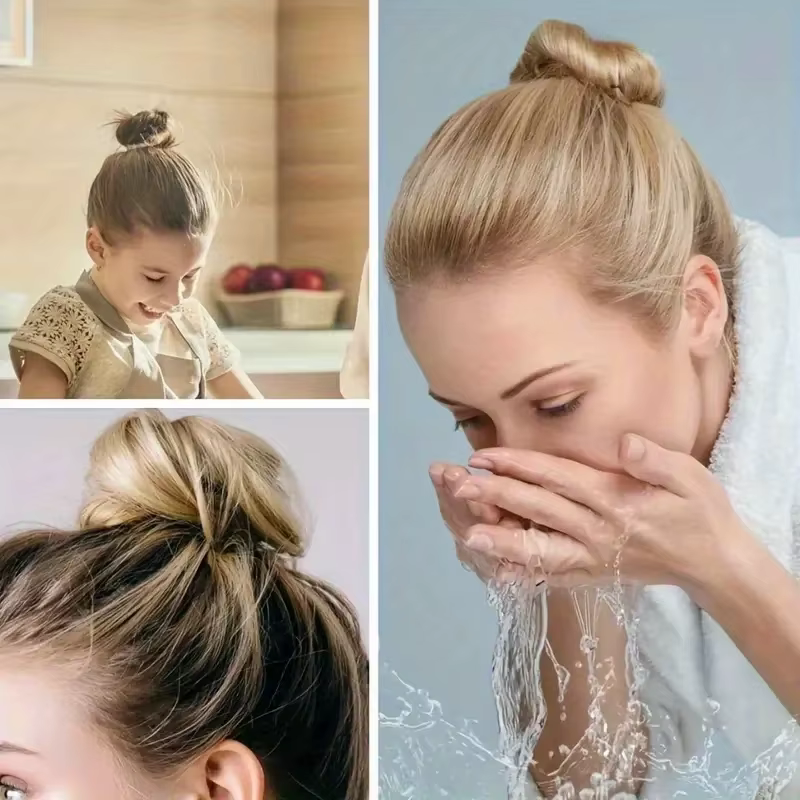 2/4 pièces Pinces à chignon torsadées magiques