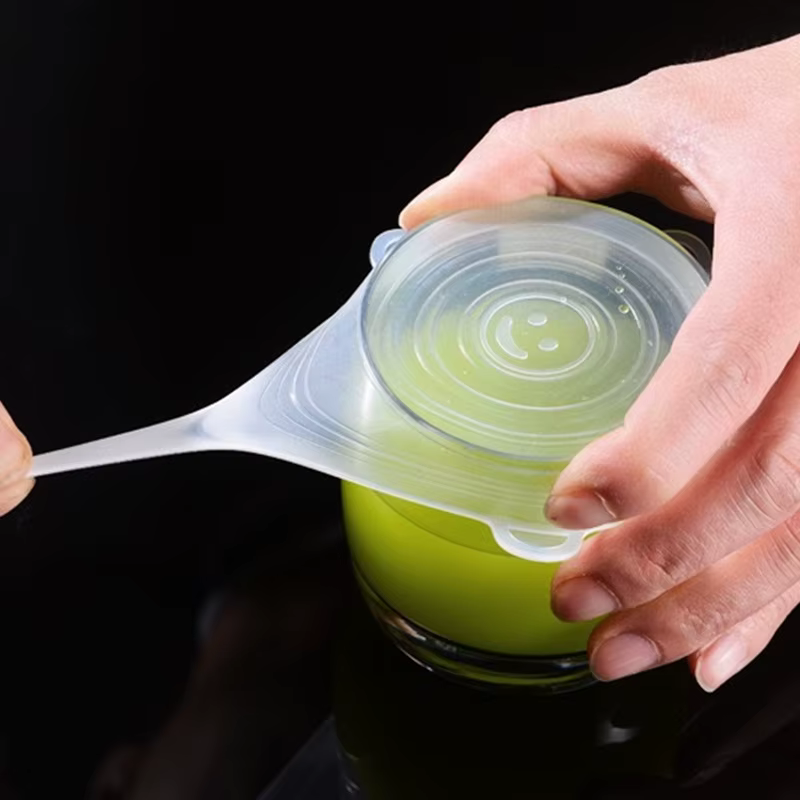 Couvercles extensibles en Silicone, réutilisables et hermétiques, pour conserver les aliments frais, bol extensible, ustensiles de cuisine