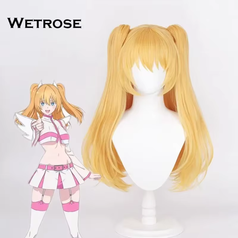 【Wetrose】Nigoriri Amano Lilysa Ririsa Lilyel Perruque Cosplay Ririeru Nitengo Jigen Séduction 2.5 Dimensionnelle Liliel Lilliel