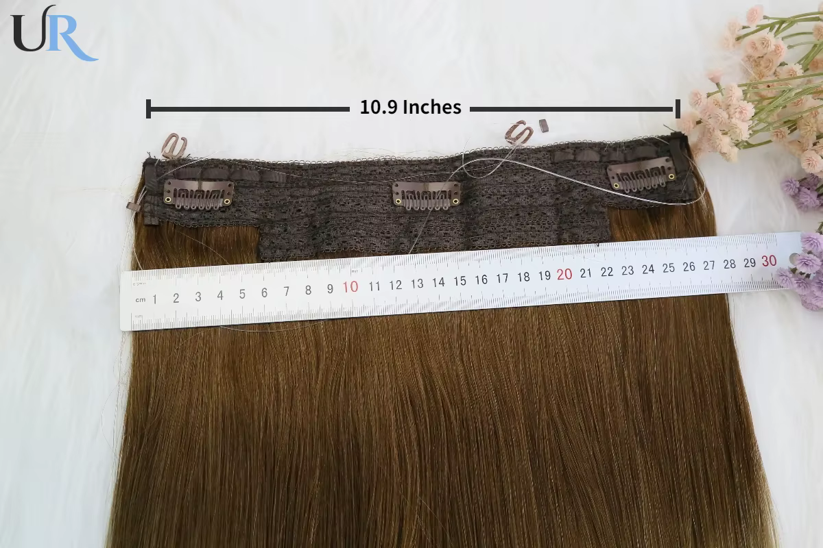 Extensions de trame de ligne de poisson une pièce 100% cheveux humains | Pour le séparation invisible et la couverture