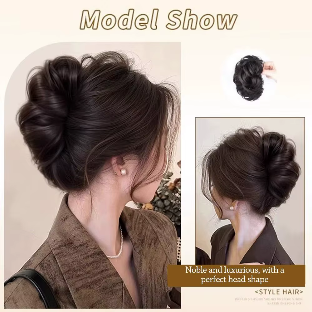 Outils pour cheveux, pince à chignon synthétique