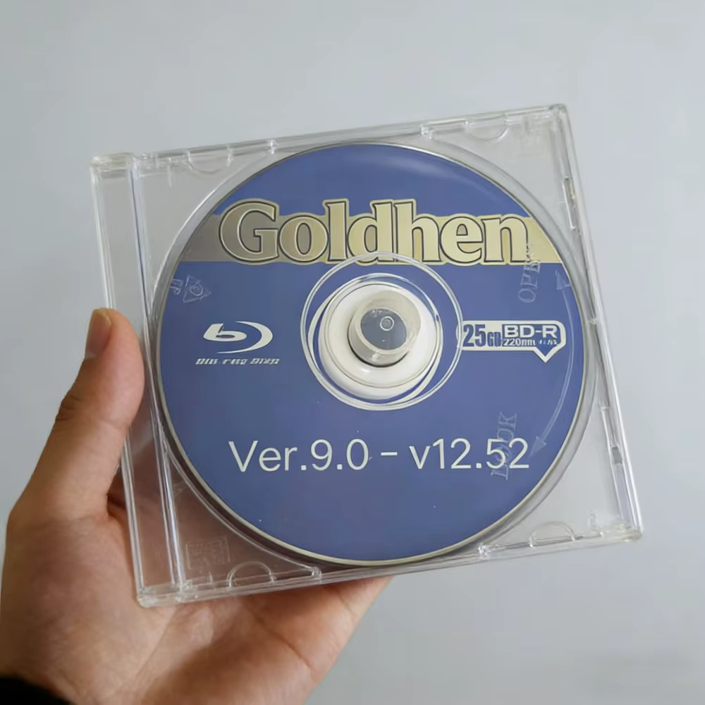 Ultimate GoldHEN pour Ps4 Jailbreak Disc V9.0–12.52 Bootable Eject Payload 1-Click Boot Tool 13.0-13.02 Jailbreak Disc