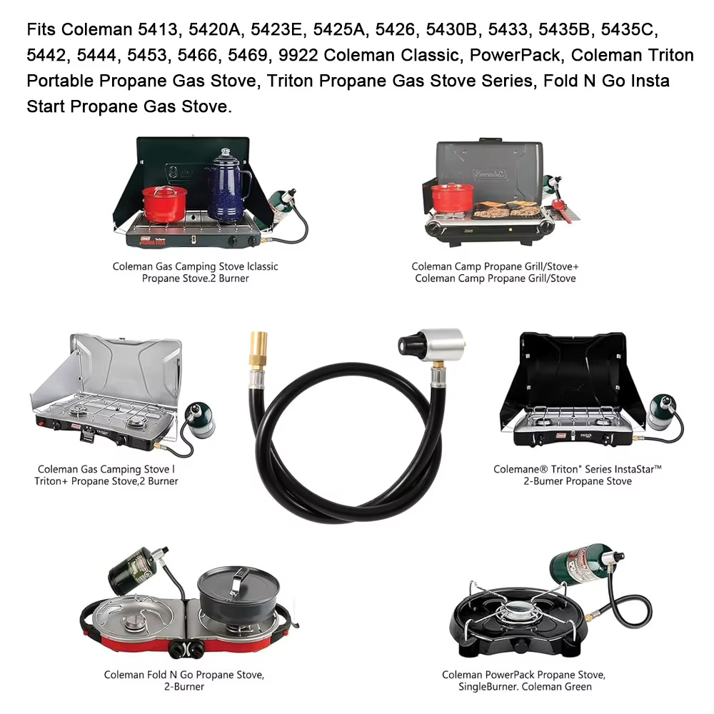 Adaptateur de tuyau d'extension pour régulateur de propane 5430, pour réservoirs de propane et cuisinières à propane