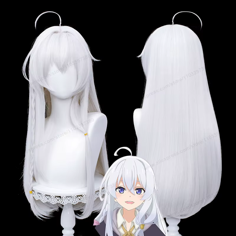 Perruque de Cosplay Anime Elaina