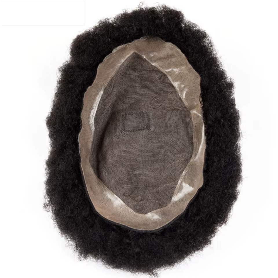 Postiche Afro Ondulé pour Homme
