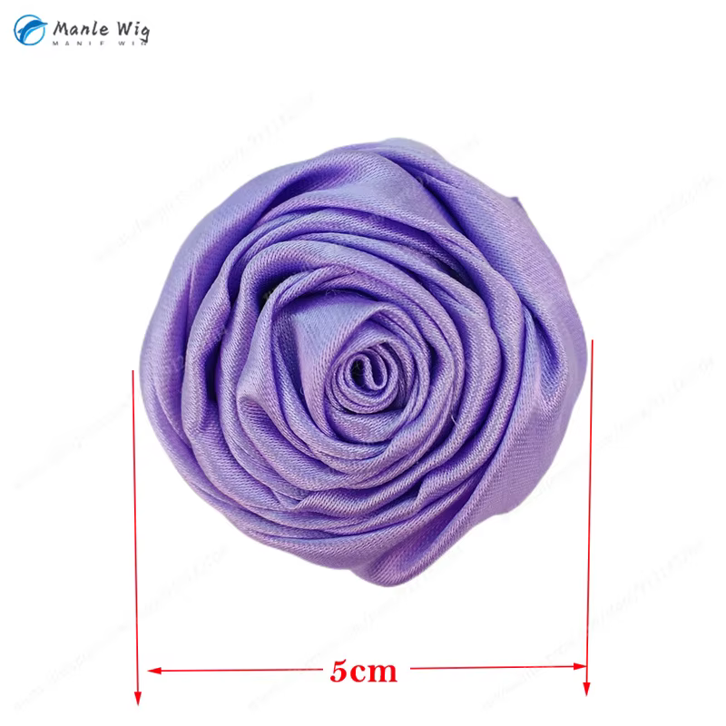 Perruque de Cosplay Anime violette 35cm