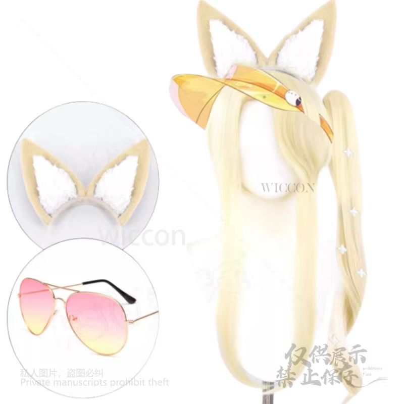 Perruques de Costume de Cosplay Anime Yurizono Seia