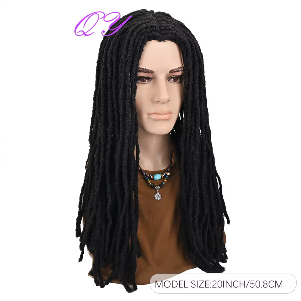 Dreadlocks longs ultraviolets pour hommes