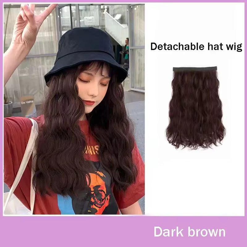 Chapeau perruque une pièce pour femme