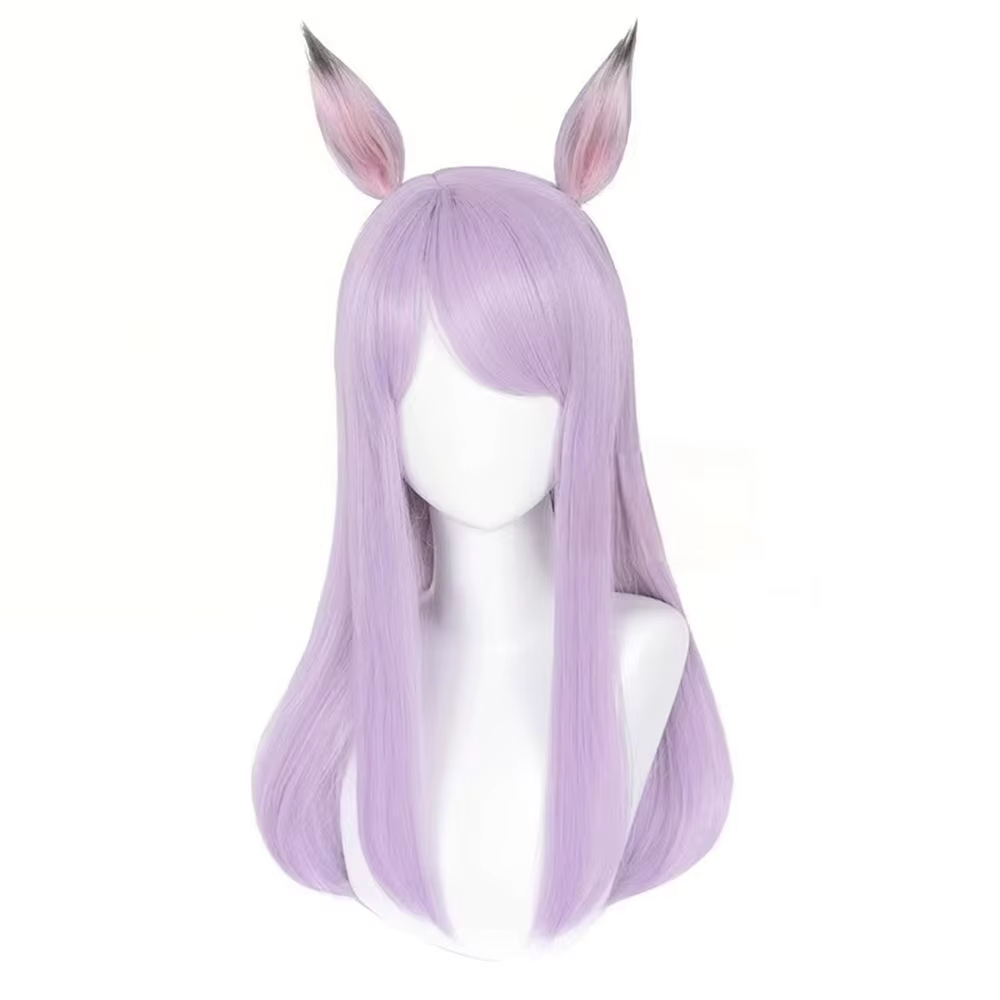 EN STOCK Mejiro McQueen Cosplay perruque avec oreilles et queue MiukoCosplay jeu Umamusume: joli Derby