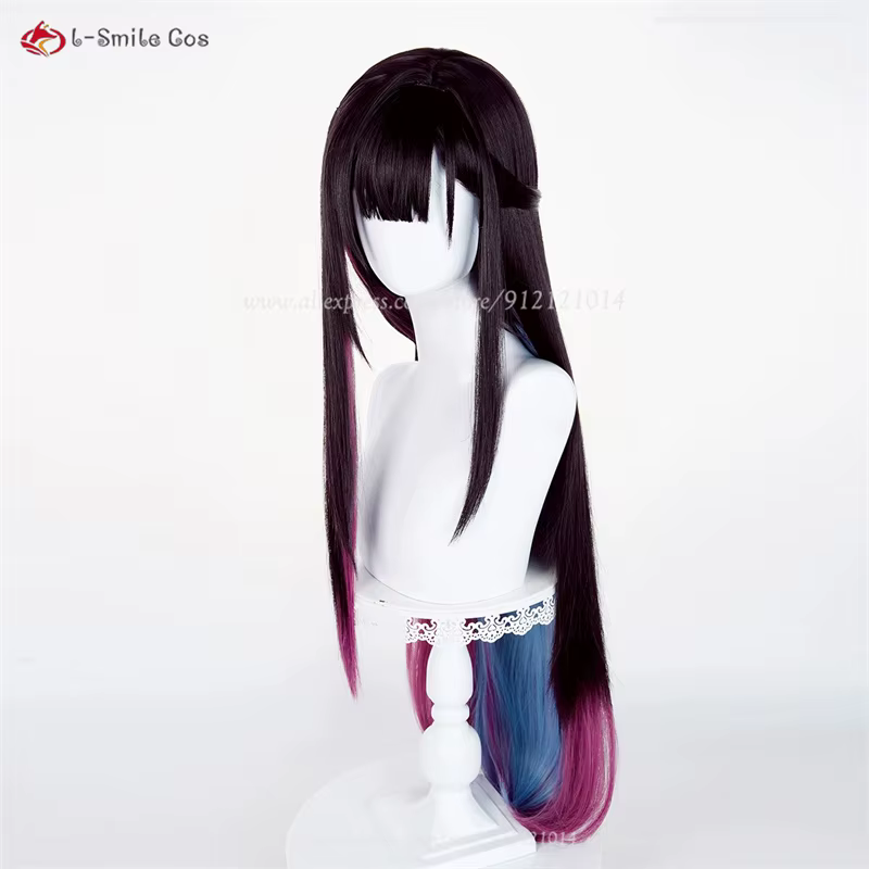 Perruque de Cosplay synthétique Helektra 96cm