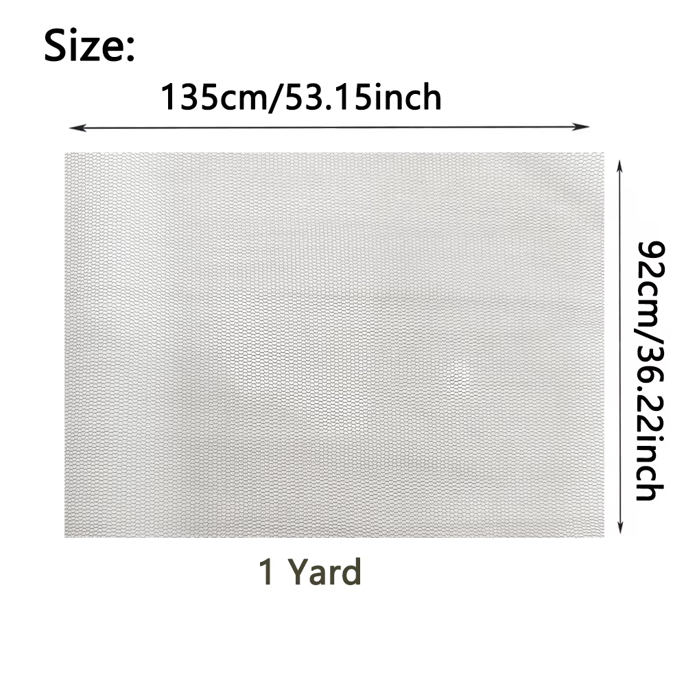 1 yard de filet de tissage capillaire en dentelle suisse de qualité supérieure