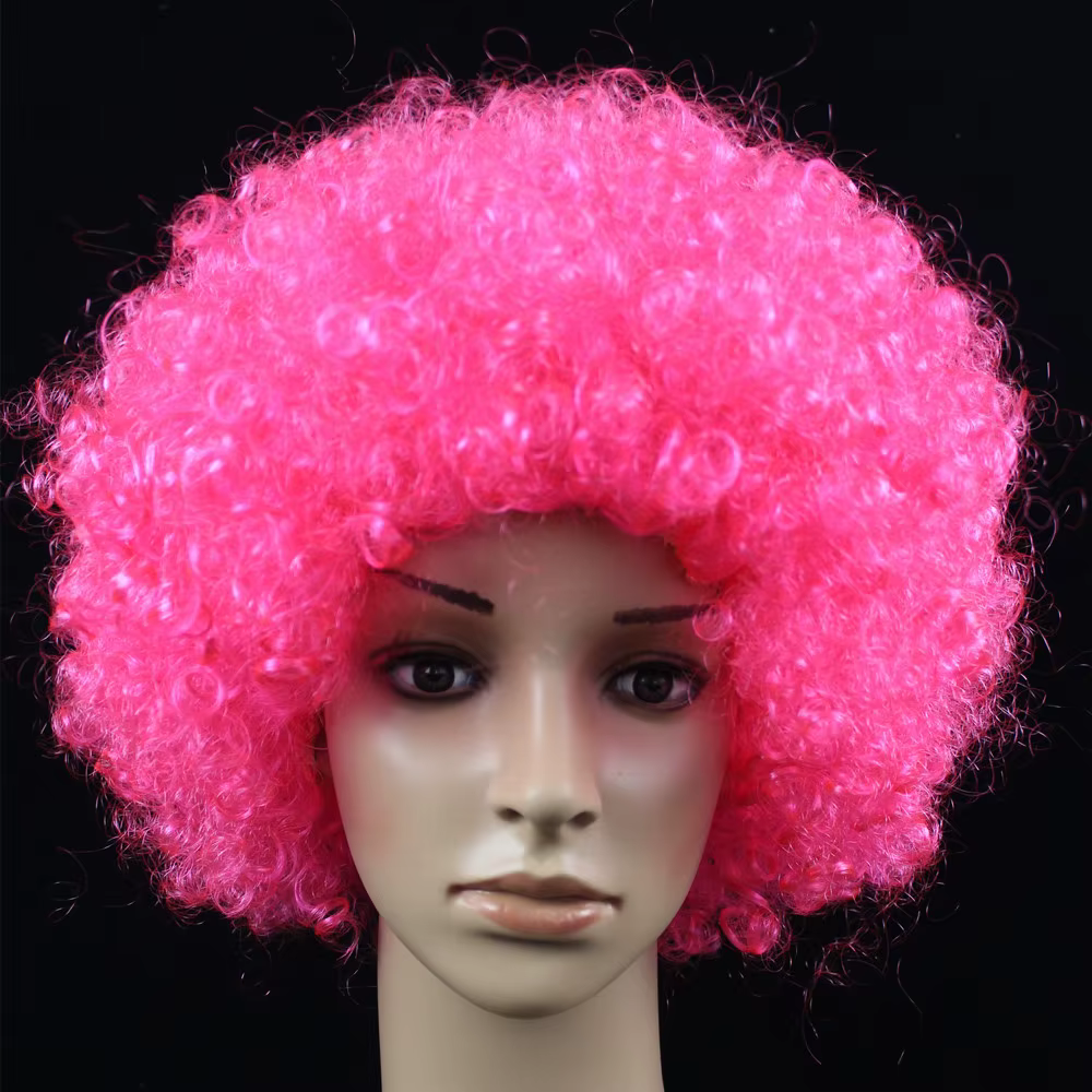 Perruque de Cosplay bouclée pour femmes