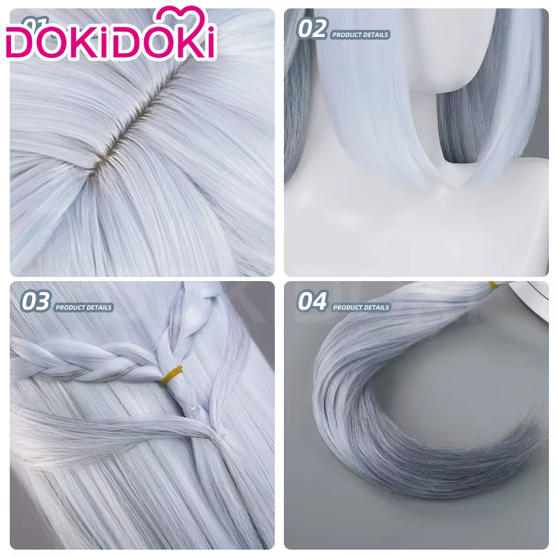 Frostflower Dew Shenhe Wig