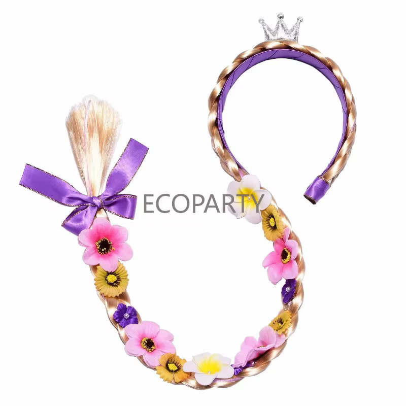 Perruque de princesse Raiponce