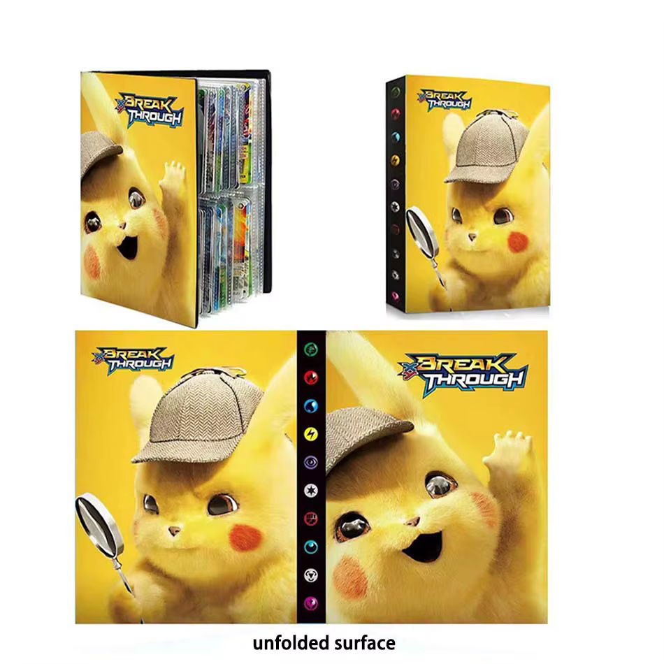 Album de cartes Pokémon 2027@@@ – Livre de collection pour 240 cartes – Nouveau modèle créatif – Classeur de rangement pour cartes de collection