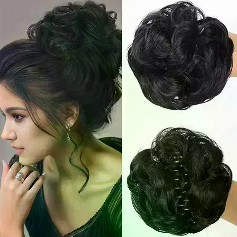 Chignon synthétique à clipser