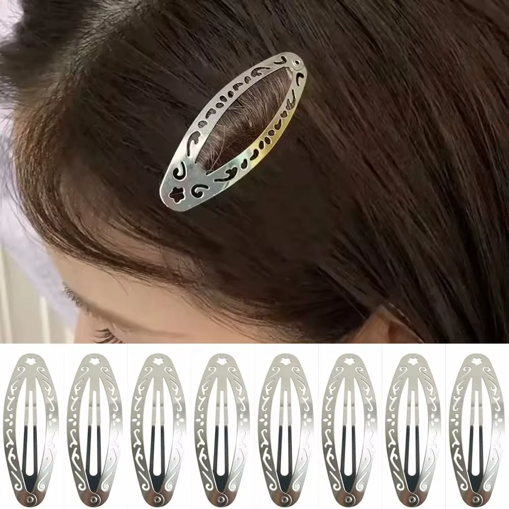 Pince à cheveux tendance à motif ajouré