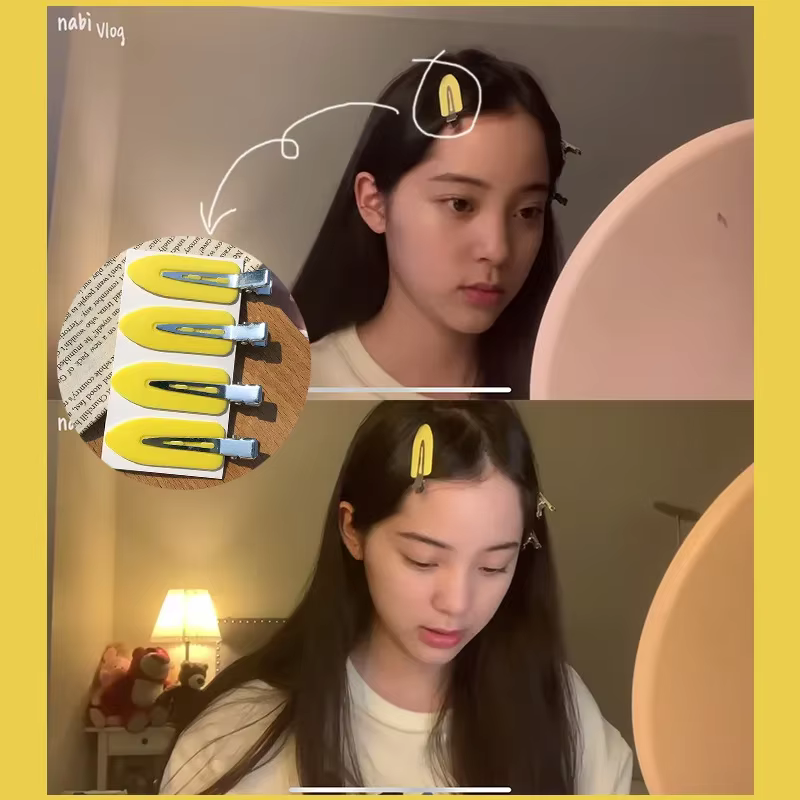 Pinces à cheveux sans couture