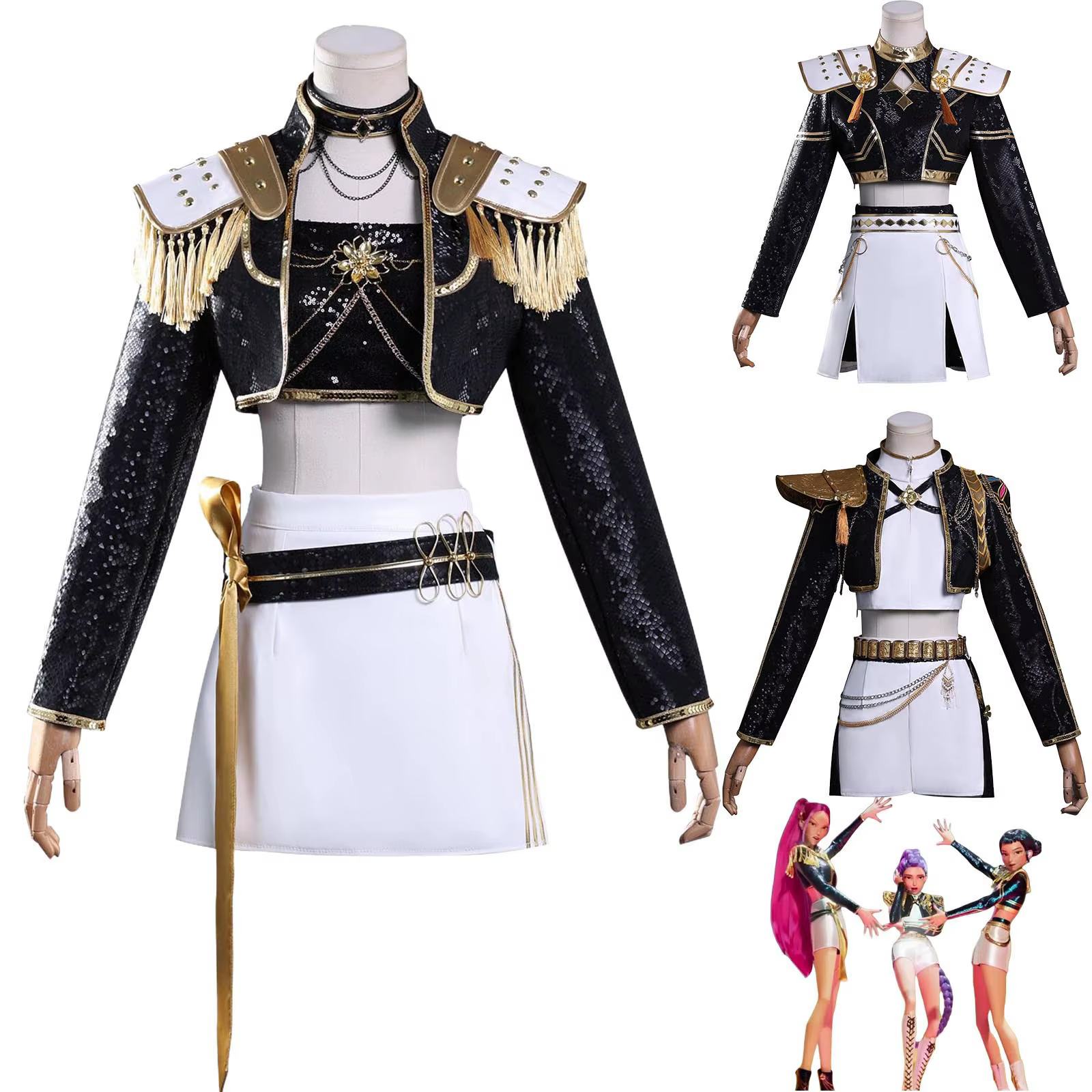 Expédition urgente Zoey Mira Rumi Cosplay Kpop