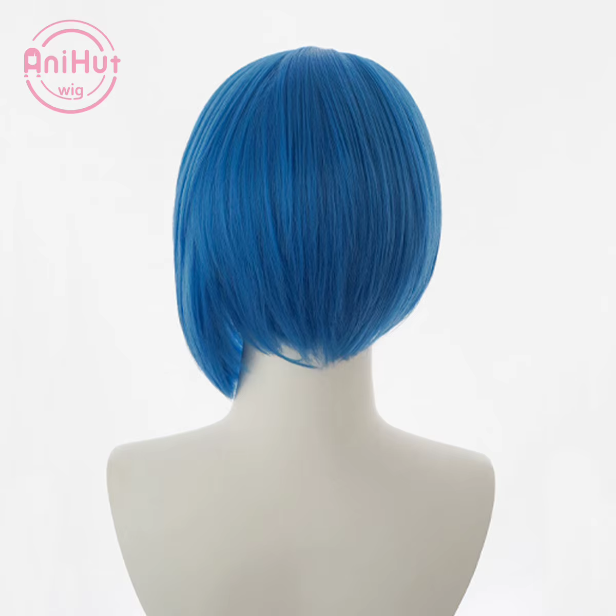 Perruque de cosplay AniHut bleue de 32 cm de Kiritani Haruka