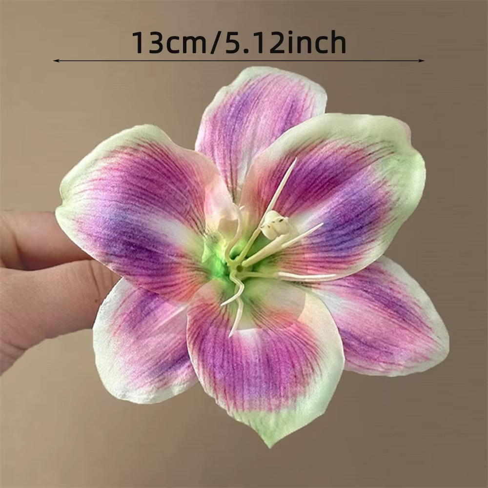 Barrettes à cheveux fleurs de lys