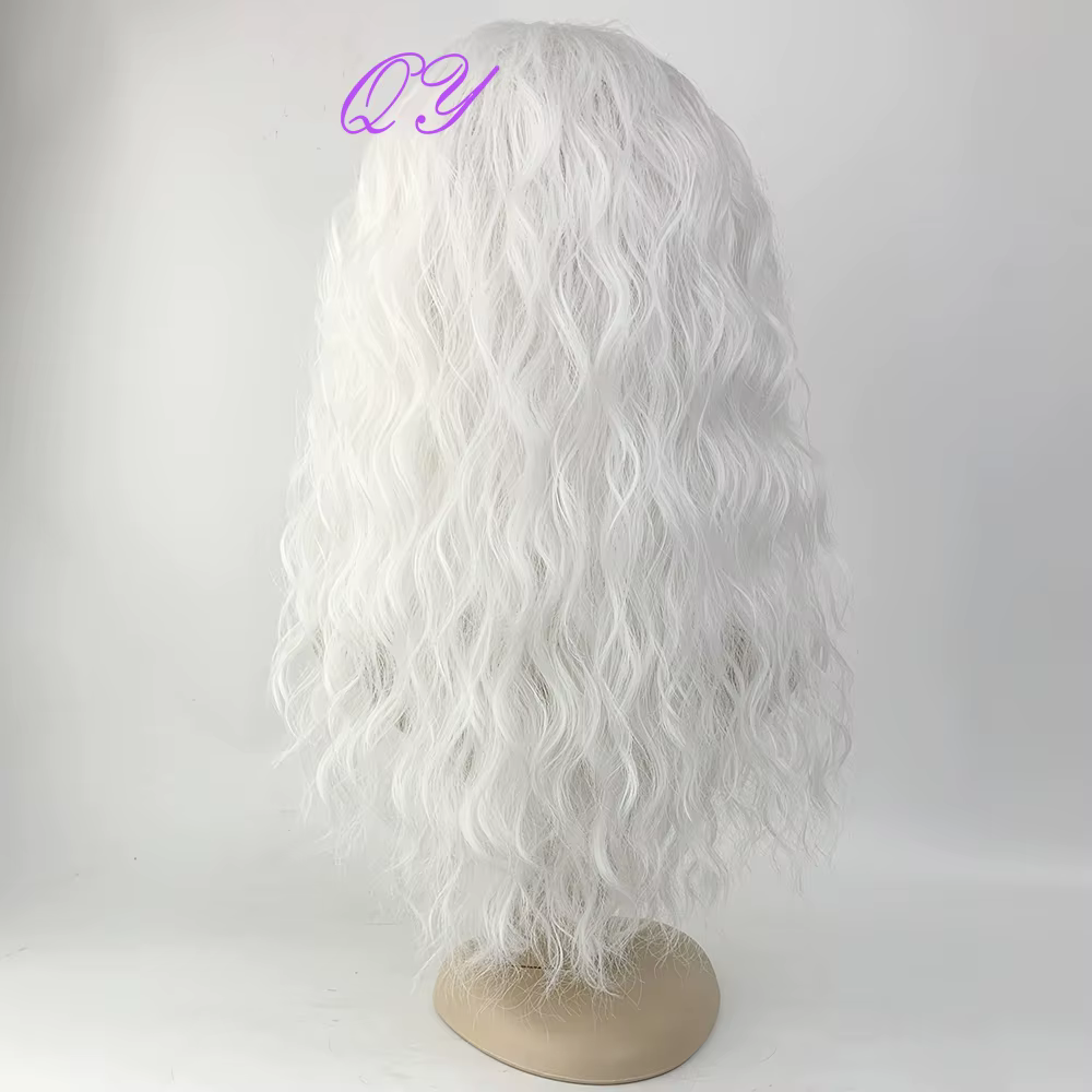 Perruque Synthétique Longue Bouclée pour Homme