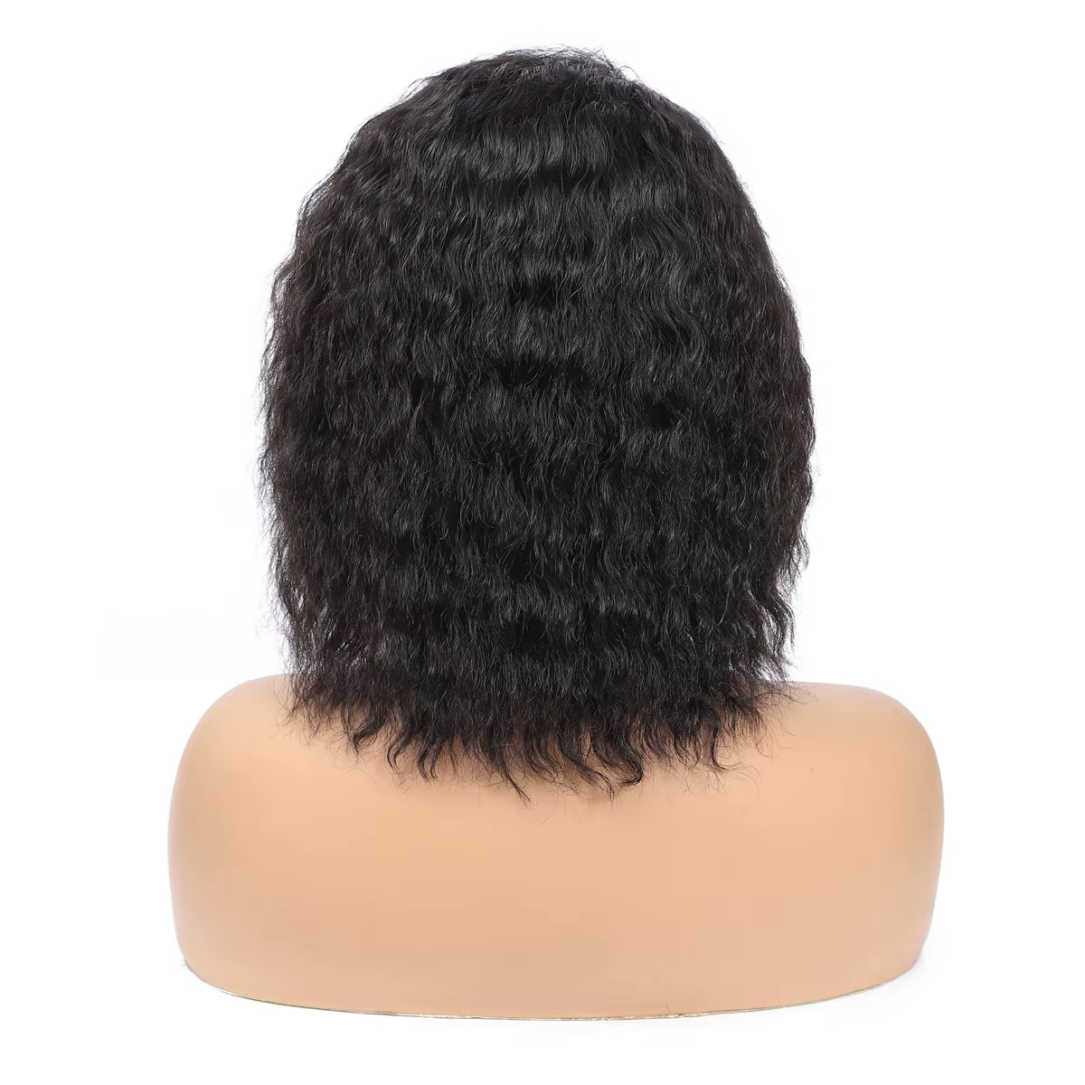 Perruques de cheveux humains bouclés coupe lutin pour femme