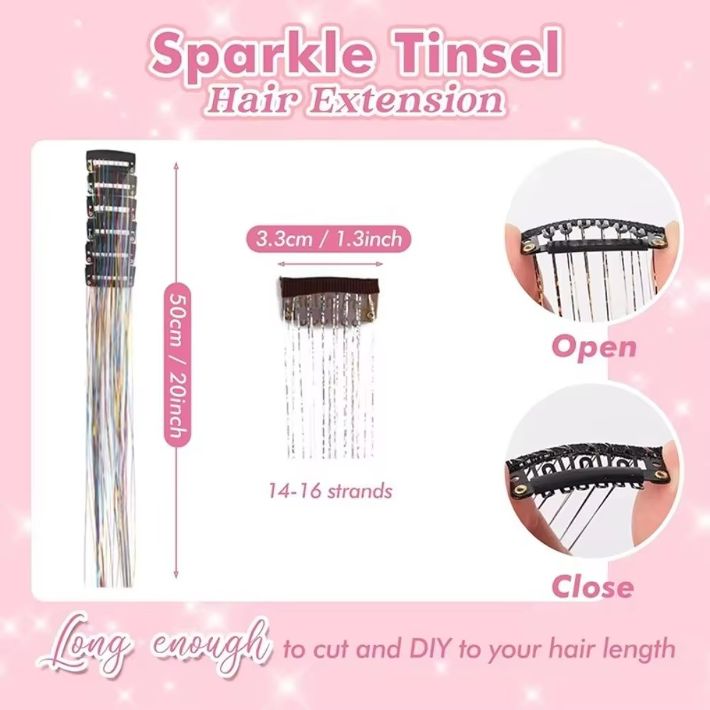 Extensions de cheveux à clipser tendance