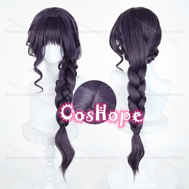 Waguri Kaoruko Cosplay perruque plusieurs Styles violet gris