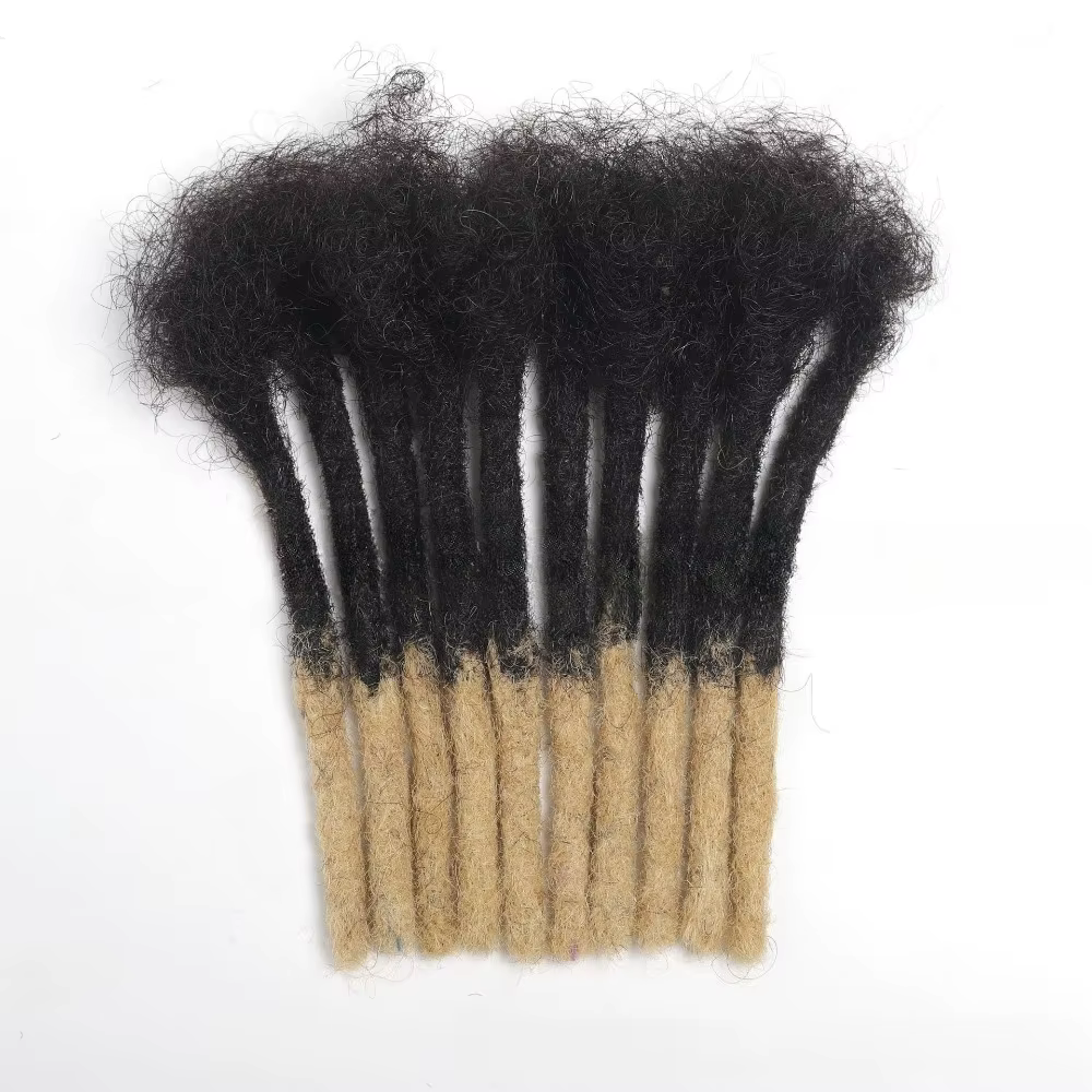 Extensions de dreadlocks en cheveux naturels T1B/27/30/99j/613