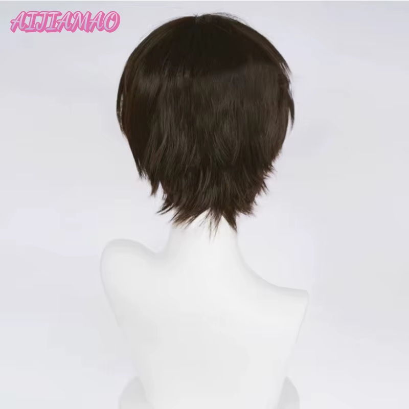 Perruque de Cosplay Shinji Ikari