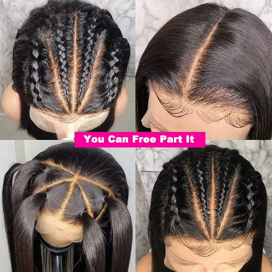 Perruque Lace Frontal Wig brésilienne naturelle